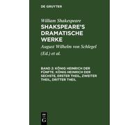 William Shakesp König Heinrich der Fünfte. König Heinrich der (Copertina rigida)