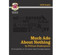 William Shakesp Much Ado About Nothing - The Complete Play with Anno (Tascabile)