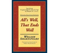 William Shakespeare All's Well That Ends Well (Tascabile) Applause Books