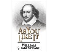 William Shakespeare As You Like It (Tascabile)