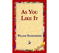 William Shakespeare As You Like It (Tascabile)