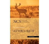 William Shakespeare As You Like It (Tascabile) New Cambridge Shakespeare