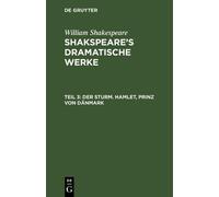 William Shakespeare Der Sturm. Hamlet, Prinz von Dänmark (Copertina rigida)