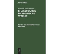 William Shakespeare Der Widerspenstigen Zähmung (Copertina rigida)