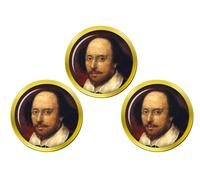William Shakespeare Golf Ball Markers