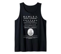 William Shakespeare Hamlet Camicia Letteratura Teatro Regalo Canotta