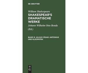 William Shakespeare Julius Cäsar. Antonius Und Kleopatra (Copertina rigida)