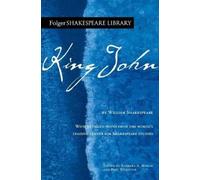 William Shakespeare King John (Tascabile) Folger Shakespeare Library
