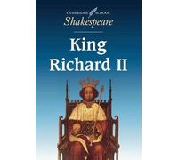 William Shakespeare King Richard II (Tascabile) Cambridge School Shakespeare
