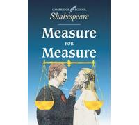 William Shakespeare Measure for Measure (Tascabile) Cambridge School Shakespeare