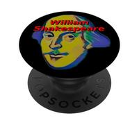 William Shakespeare Meme ritratto stilizzato PopSockets PopGrip Adesivo