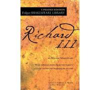 William Shakespeare Richard III (Tascabile) Folger Shakespeare Library