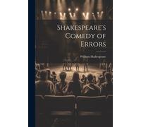 William Shakespeare Shakespeare's Comedy of Errors (Tascabile)