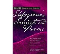 William Shakespeare Shakespeare's Sonnets & Poems (Tascabile)