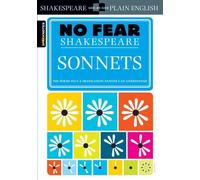 William Shakespeare SparkNotes Sonnets (No Fear Shakespeare) (Tascabile)