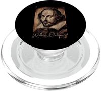 William Shakespeare Stampa Ritratto Volto Primo Autore Folio PopSockets PopGrip per MagSafe