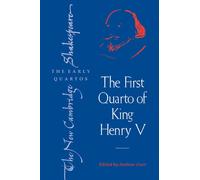 William Shakespeare The First Quarto of King Henry V (Tascabile)