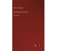 William Shakespeare The Merchant Of Venice (Copertina rigida)