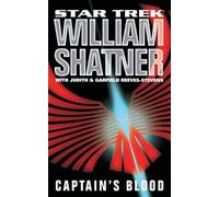 William Shatner Captain's Blood (Tascabile) Star Trek