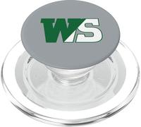 William Smith College Herons WS Monogram Logo - HWSC PopSockets PopGrip per MagSafe