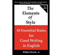 William Strunk The Elements of Style (Tascabile)