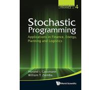 William T Ziemb Stochastic Programming: Applications In Finan (Copertina rigida)