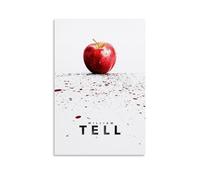 William Tell Action Drama History Magical Realism Movie Poster da parete su tela estetica poster vintage musica e film pittura decorativa per soggiorno e camera da letto (30 x 45 cm) senza cornice