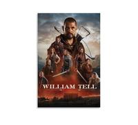 William Tell Action Drama History Magical Realism Movie Poster da parete su tela estetica poster vintage musica e film pittura decorativa per soggiorno camera da letto (60 x 90 cm) senza cornice