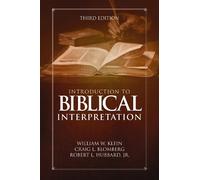 William W. Klein Craig L. Blomberg Robe Introduction to Bibli (Copertina rigida)