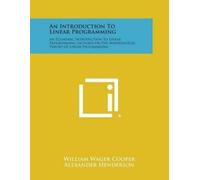 William Wager Cooper Alexander Henderson Ab An Introduction to Linea (Tascabile)