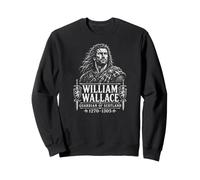 William Wallace Guardiano della Scozia 1270-1305 xilografia Felpa