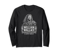 William Wallace Guardiano della Scozia 1270-1305 xilografia Maglia a Manica