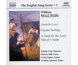 William Walton Anon in Love, Facade Settings (Lott, Hill, Ogden, Johnson) (CD)