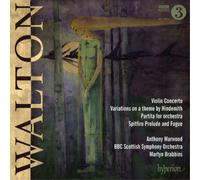Walton / Anthony Marwood – Concerto per violino e Variazioni su un tema di Hindemith – CD – Hyperion