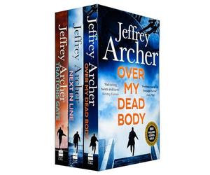 William Warwick Novels 3 Books Collection Set By Jeffrey Archer (Over My Dead Body, Next in Line & Traitors Gate)