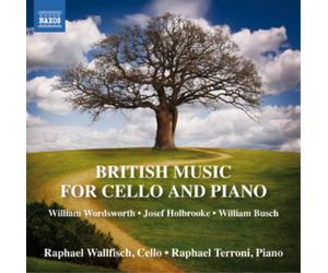 William Wordsworth British Music for Cello and Piano (CD) Album