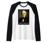 William Wordsworth Poeta Maglia con Maniche Raglan
