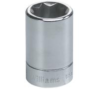 Williams bd-818 3/8 Drive Shallow socket, 8- Point, 9/40,6 cm