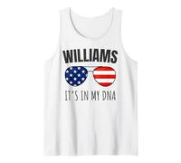 Williams Family Heritage È nel Mio Dna Patriotic USA Canotta