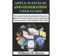 M Brown Williams Apple Watch Se 2Nd Generation BOOK NUOVO