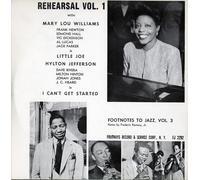 Williams, Mary Lou - Vol. 3-Footnotes To Jazz: Jazz Rehearsal I