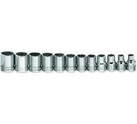 Williams msb-12hrc 12-piece 3/20,3 cm Drive Metric Shallow 6 Point socket set