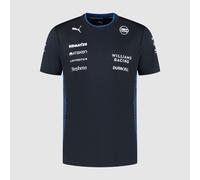 Williams Racing F1 Ufficiale Puma Team Bambini T-Shirt Tee Blu Navy 2025 Free UK