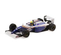 Williams Renault FW16 1994 San Marino GP dirty version Ayrton Senna 1:18