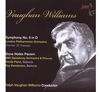 Ralph Vaughan Williams Symphony No. 5 in D, Dona Nobis Pacem (CD) Album