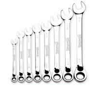 Williams ws-1168rc 8-piece set chiave combinata a cricco reversibile