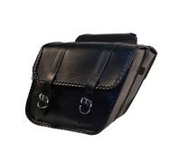 Willie Max 58701-20 Borse Da Moto Standard Slant Throwover Intrecciate