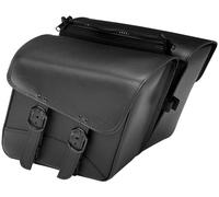 Willie & Max Black Jack Borsa Laterale Compatta Per Moto Bike Da Strada