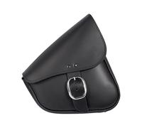 Willie & Max forcellone Borsa in Pelle Nero per Harley-Davidson Softails