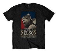 Nelson Willie - T-Shirt # Xl Unisex Black # Born For Trouble